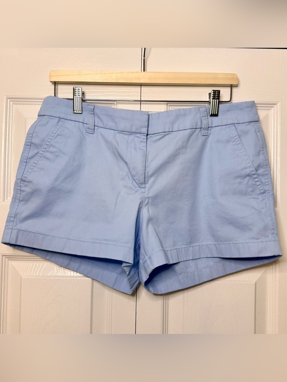 J. Crew Light Blue Women’s Chino Shorts